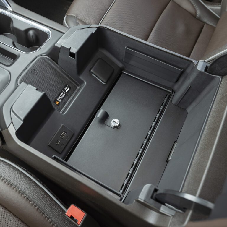 TUFFY SECURITY PRODUCTS NOW OFFERS CONSOLE SAFES FOR 2021 AND NEWER CHEVROLET SILVERADO/GMC SIERRA PICKUPS