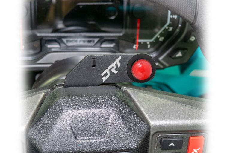 DRT Motorsports Releases Steering Wheel Single Push-To-Talk Plate for Polaris RZR