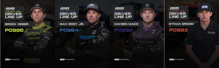 RZR Factory Racing Set for Historic First-Ever Mint 400 Entry, Ethan Groom Set as Fourth Driver